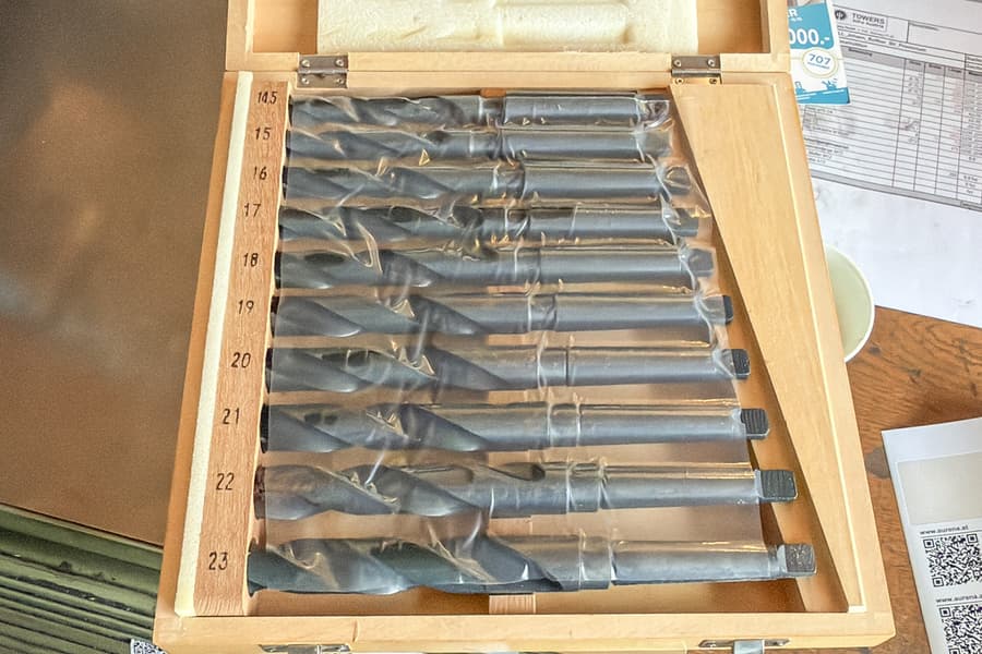 Spiralbohrersatz HM Müllner, 10-teilig